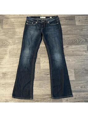 MEX Denim Easton navy blue bootcut jeans Size 32x34